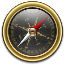 Compass Gold x Black Icon
